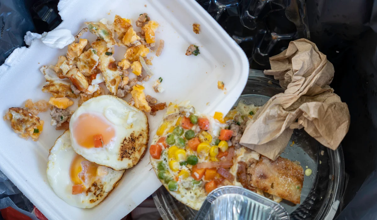 leftover food