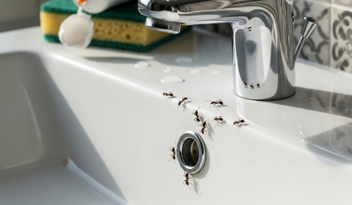 Ants in My Bathroom Sink