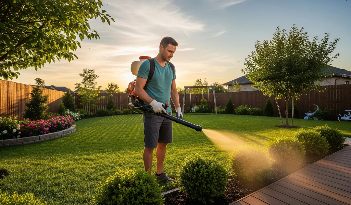 BEST TIME OF DAY TO SPRAY FOR MOSQUITOES