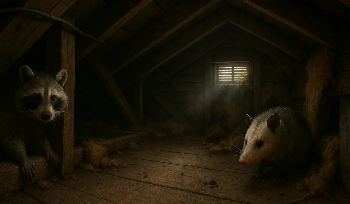 Raccoons vs. Opossums