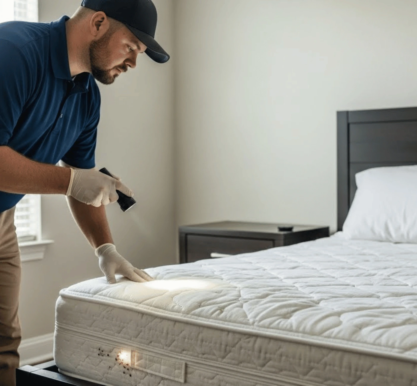 bed bug pest control inspection