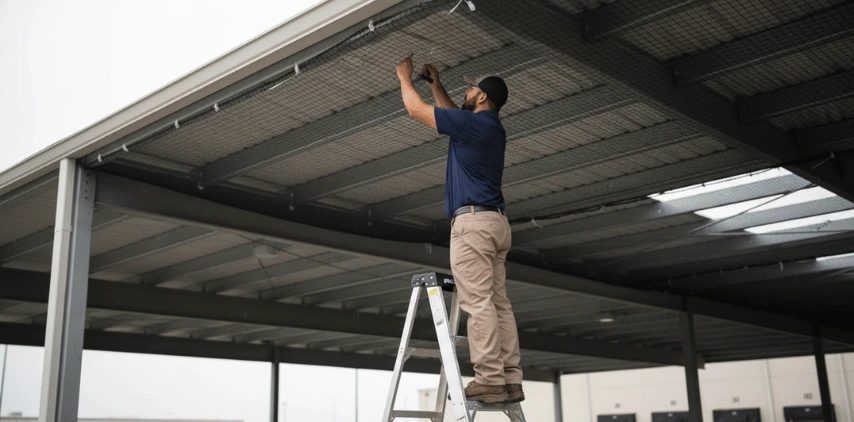Bird exclusion & netting Louisiana