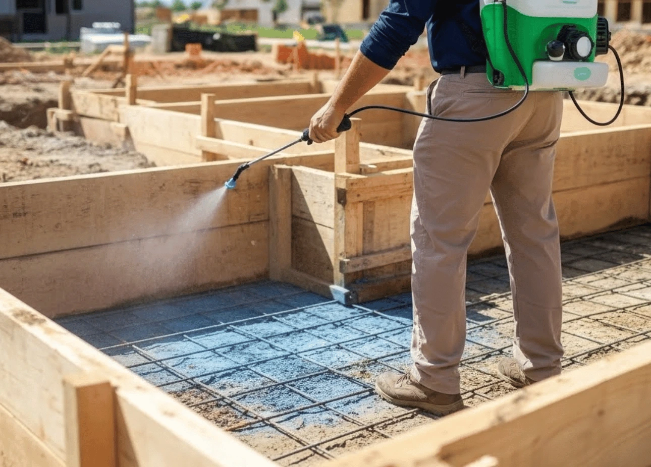 Initial termite pretreatment