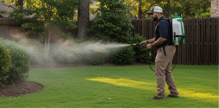 Monthly fogging treatments