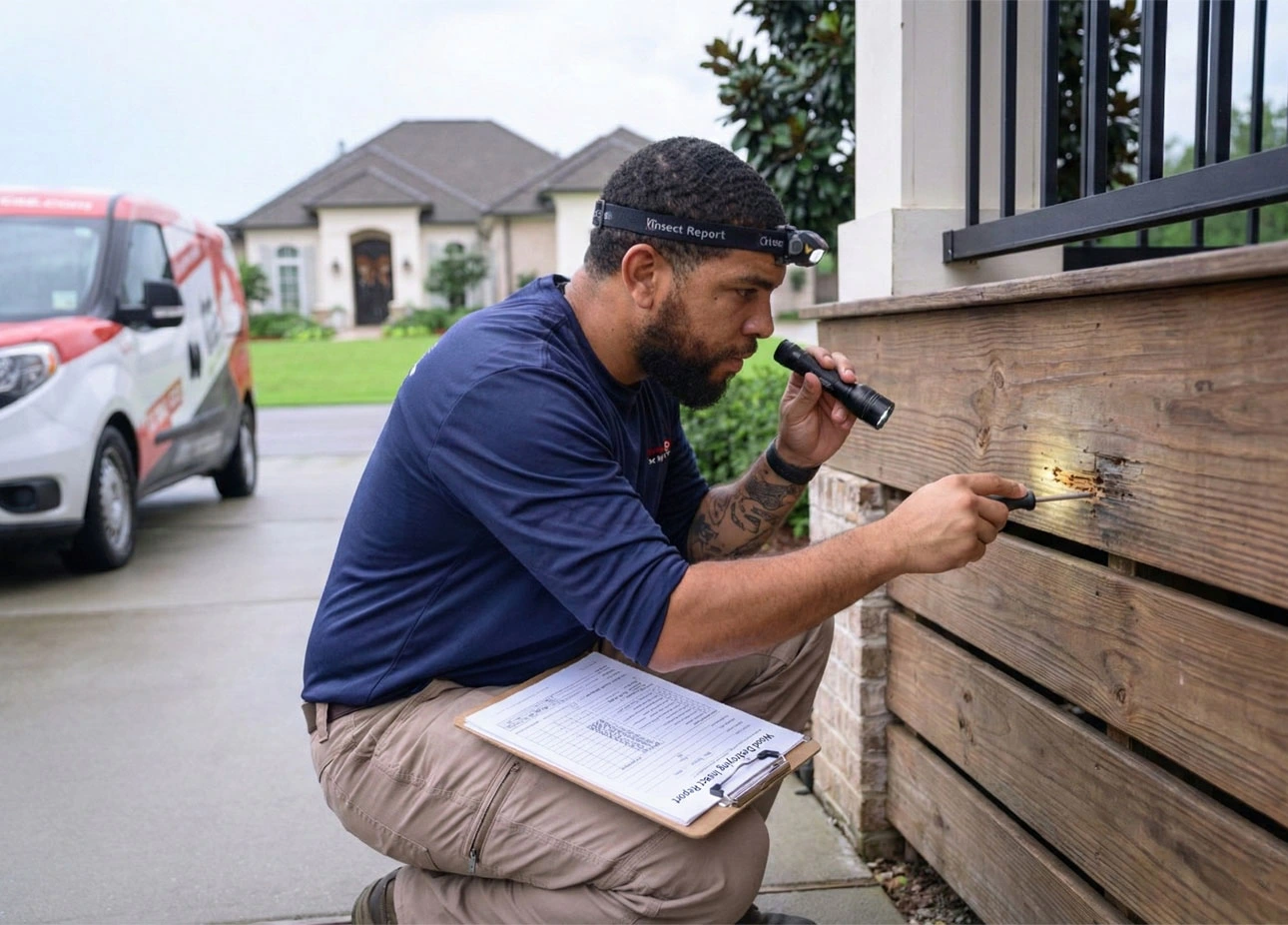 wood destroying insect report inspection